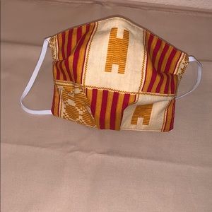 African Print Handmade Mask